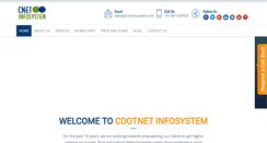 Desktop Screenshot of cnetinfosystem.com